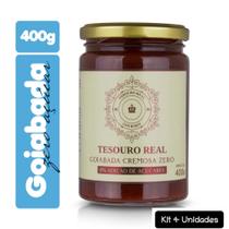 Kit 4 Goiabada Cremosa Zero Açúcar 400g Tesouro Real