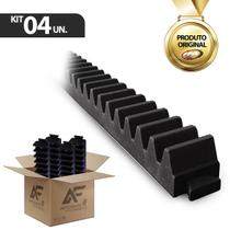 Kit 4 Gomos Cremalheira 50cm Motor Portão Deslizante Ppa 2m