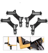 Kit 4 Grampo Sargento Angular Marceneiro Vidraceiro