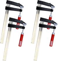 Kit 4 Grampo Sargento F para Marceneiro Carpinteiro 120x1000mm Kit 4 Grampo Sargento F para Marceneiro Carpinteiro 120x1000mm
