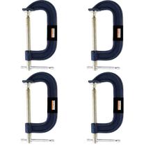 Kit 4 Grampo Tipo C Pesado Carpinteiro Marceneiro 4 Polegadas