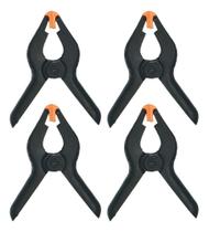 Kit 4 Grampos Alicate Plástico Marceneir Estúdio Display 7cm