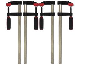 Kit 4 Grampos P/ Carpinteiro Tipo Sargento 300x50x355mm Onetools