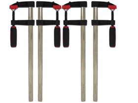 Kit 4 Grampos P/ Carpinteiro Tipo Sargento 300x50x355mm Onetools