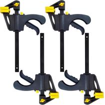 Kit 4 Grampos Sargento 150mm para Madeira Eda