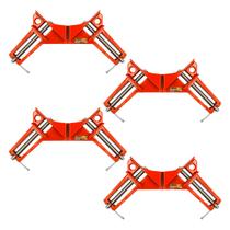 Kit 4 Grampos Sargento Angular 90 Graus Cantoneira Arsenal