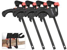 Kit 4 Grampos Sargento Aperto Rapido 150x265x45mm 205619 Mtx