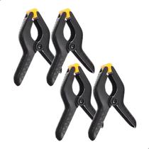 Kit 4 Grampos Sargento Marceneiro Reforçado 4 Polegadas Multiuso Kit 4 Grampos Sargento Marceneiro Reforçado 4 Polegadas Multiuso