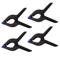 Kit 4 Grampos Sargento para Madeira Marceneiro Aperto Rápido 4 Pol Reforçado Rayco Kit 4 Grampos Sargento para Madeira Marceneiro Aperto Rápido 4 Pol Reforçado Rayco