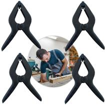 Kit 4 Grampos Sargento Presilhas Multiuso Reforçado Marcenaria Fixa Tela 4" 100MM