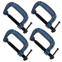 Kit 4 Grampos Sargento Tipo C 50Mm 2 Pol. Para Marceneiro