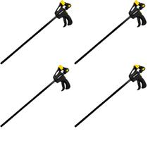 Kit-4 Grampos Tipo Sargento De Aperto Rápido 24" Pol 600mm para Marcenaria Fertak