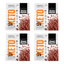 KIT 4 Granolas GranoSquare KETO Chocolate 200g