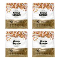KIT 4 Granolas GranoSquare Premium Tradicional ZERO AÇÚCAR 200g