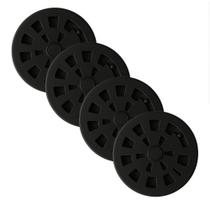 Kit 4 Grelhas para Ralo Redondo Rotativa Abre e Fecha Plástico Resistente 10cm
