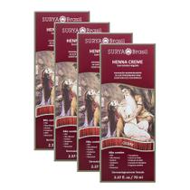 Kit 4 Henna Creme Surya Brasil Cobre kit