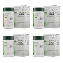 Kit 4 Hexa Mag + L-Treonina 1000mg 60 Cápsulas FortLife Kit 4 Hexa Mag + L-Treonina 1000mg 60 Cápsulas FortLife