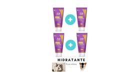 Kit 4 Hidratante Hidrata Focinhos Pet Clean Cães Gato Coelho