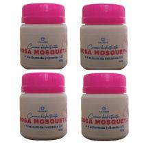 Kit 4 Hidratante Rosa Mosqueta Com Niacinamida Vitamina B3