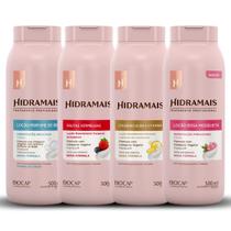 Kit 4 Hidratantes Corporais Hidramais 500ml Produto Original