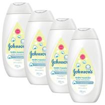 Kit 4 Hidratantes Corporal Recém-Nascido Johnson's Baby 200ml
