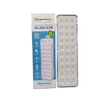 Kit 4 Iluminacao de Emergência Autonoma 30 LEDs - Litio Slim