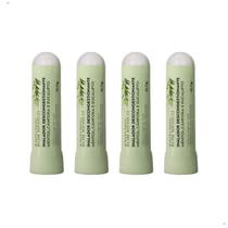 Kit 4 Inalador Descongestionante Mentol Cânfora Eucalipto Bom Médico 0,7g Desentope Nariz Rápido Abelha Rainha
