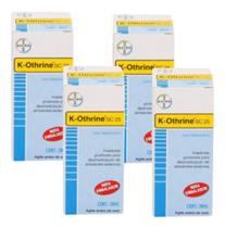 Kit 4 Inseticida K-othrine Sc 25 30ml Contra Formiga Barata