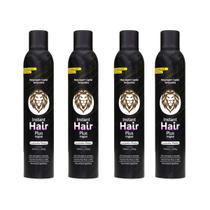 Kit 4 Instant Hair Plus Castanho Médio 300ml