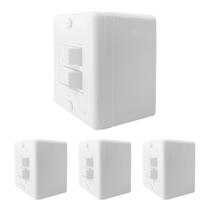 Kit 4 Interruptor com 2 duas tecla de sborepor ilumi 250V 6A