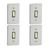 Kit 4 Interruptor Silentoque 1 Tecla Paralelo Legrand 1101 Pial