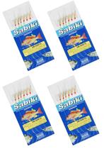 Kit 4 isca sabiki artificial com 06 anzois n 12 artpesca Kit 4 isca sabiki artificial com 06 anzois n 12 artpesca