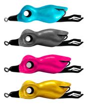 Kit 4 Iscas Frog Matadeira Metalica New Quack Z60 Z70 Popper Traíra