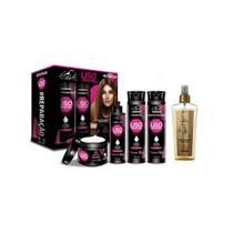 Kit 4 Itens Capilar Liso Obrigatório Óleo Extraordinário