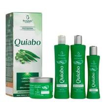 Kit 4 Itens Quiabo Bio Instinto Profissional Vitamina A