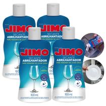Kit 4 Jimo Abrilhantador Secante Para Lava Louças 100ml