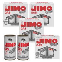 Kit 4 Jimo Gás Dedetizador 35g Contra Insetos Pragas Baratas Kit 4 Jimo Gás Dedetizador 35g Contra Insetos Pragas Baratas
