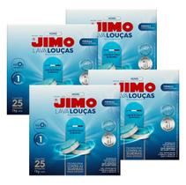 Kit 4 Jimo Lava Louça Multicamadas Desengordurante C/25 Kit 4 Jimo Lava Louça Multicamadas Desengordurante C/25