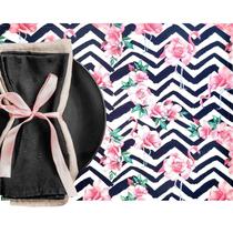 Kit 4 Jogo Americano Flamingo Doçura 43Cmx34Cm