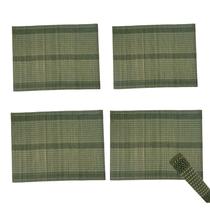 KIT 4 Jogo Americano Souplast Bambu Colorido 40x30cm Xion