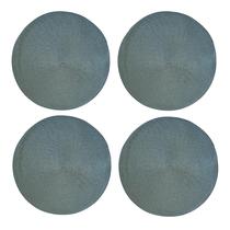 Kit 4 Jogo Americano Souplast Redondo Jantar Mesa Posta 38cm