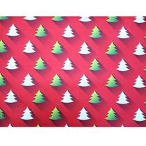 Kit 4 Jogos Americanos Árvore de Natal Brilho Impermeável 43CMX34CM