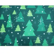 Kit 4 Jogos Americanos Árvore De Natal Verde 43cmx34cm