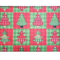 Kit 4 Jogos Americanos Retalho Árvore de Natal 43CMX34CM Kit 4 Jogos Americanos Retalho Árvore de Natal 43CMX34CM