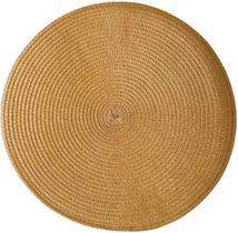 Kit 4 Jogos Americanos Sousplat Redondo 4 Lugar Mesa Posta Cozinha