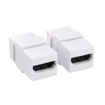 Kit 4 Keystone Emenda Hdmi Fêmea 1.4 2.0 Embutir Tomada Kit 4 Keystone Emenda Hdmi Fêmea 1.4 2.0 Embutir Tomada