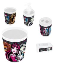 Kit 4 Kit banheiro Monster High 5 peças - Mattel Kit 4 Kit banheiro Monster High 5 peças - Mattel
