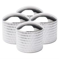 Kit 4 Knob Pressão Cromado P/ Guitarra ContraBaixo Strinberg