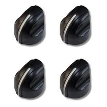 Kit 4 Knob Ronsani Estilo Peavey ABS Preto Encaixe Pressão Kit 4 Knob Ronsani Estilo Peavey ABS Preto Encaixe Pressão