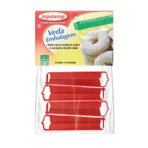 Kit 4 Lacres Prendedor Veda Embalagem Plástico